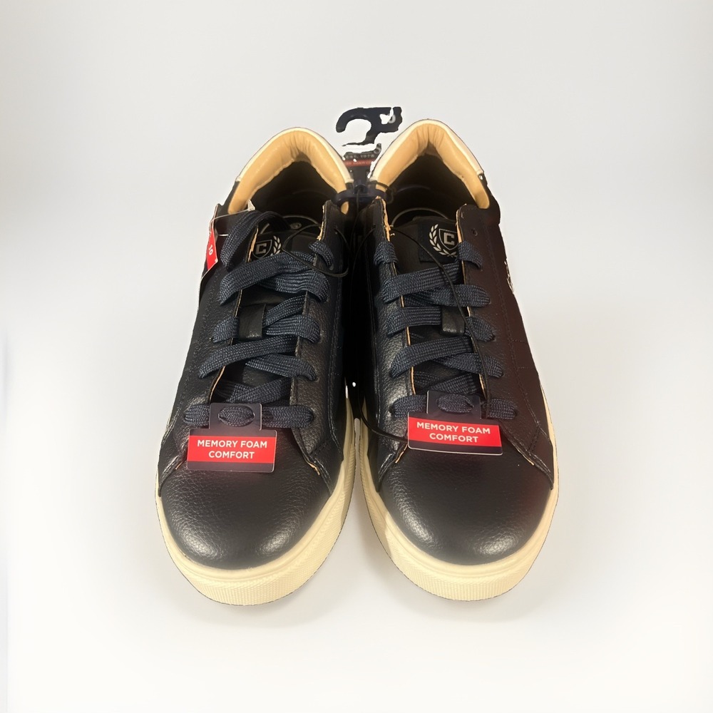 Chaps Men's Size 10 Navy Blue Lace Up Sneakers